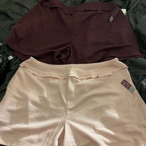 2 pairs of Adore Me pj shorts